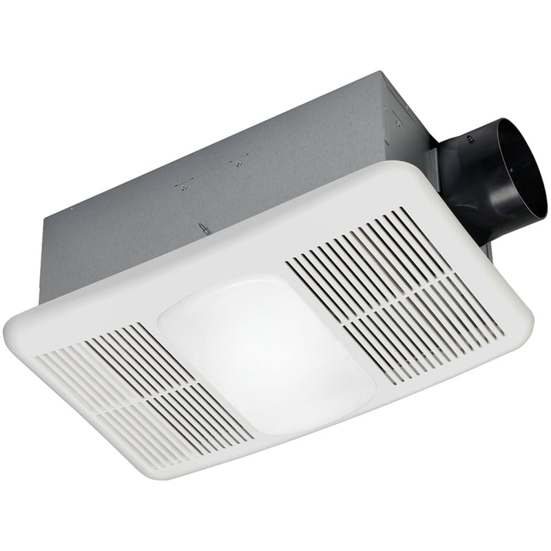 Utilitech 1.5-Sone 80-CFM White Lighted Bathroom Fan and Heater