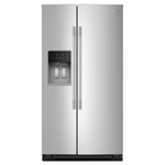 KitchenAid 20.85-cu ft Counter-Depth Side-by-Side Refrigerator with Ice Maker + Water and Ice Dispenser (Fingerprint Resistant Stainless Steel), KRSC536RPS/00 *JR2510, Retail: $3,399.00, FINAL PRICE: $1,499.99 + TAX