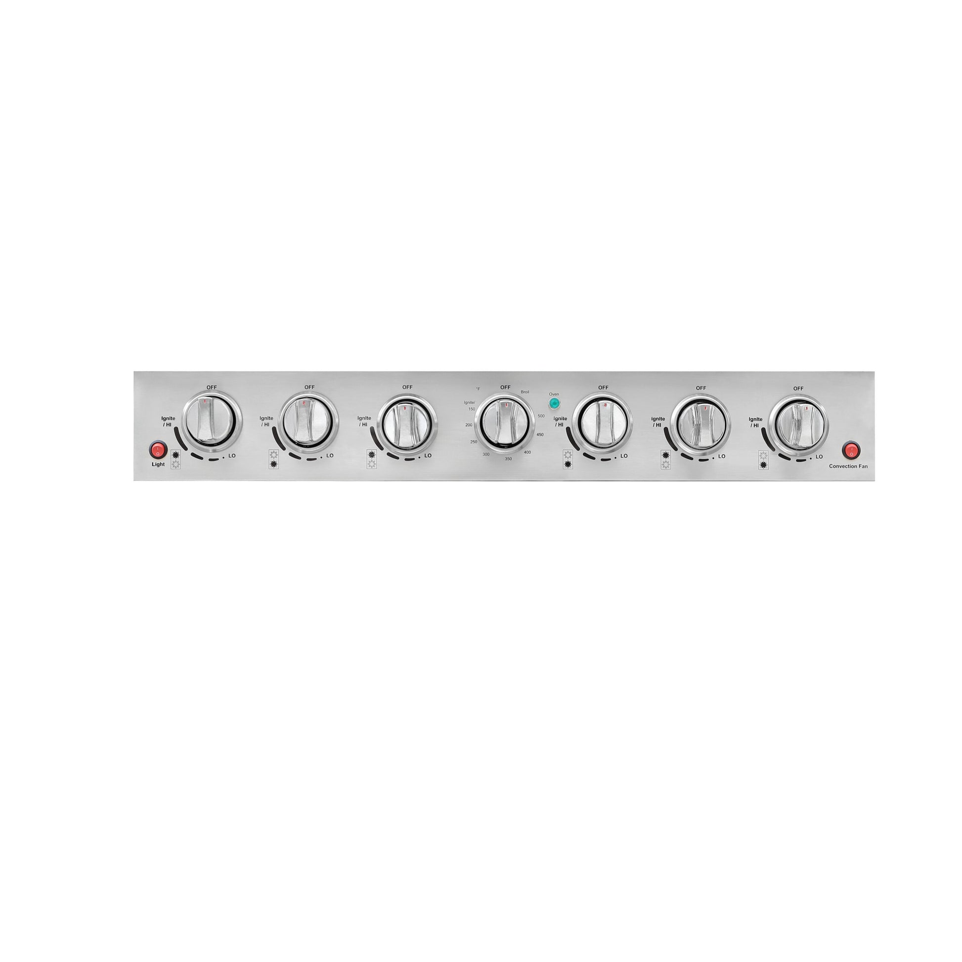DURO 36-in 6 burners 5.5-cu ft Convection Oven Freestanding Natural Gas Range ( Stainless Steel )