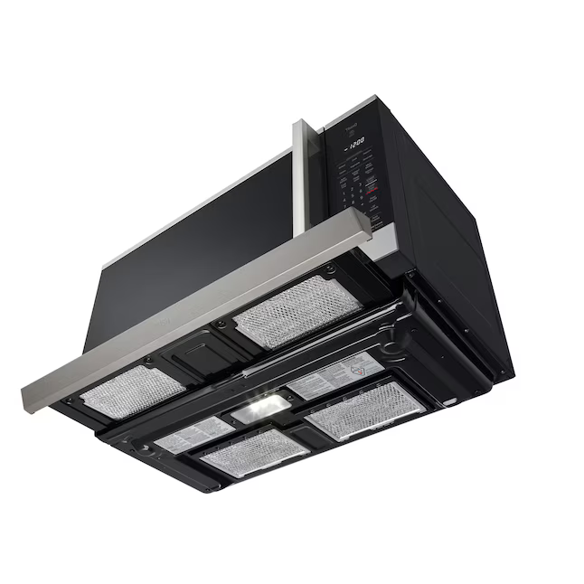 LG 2.1-cu ft 30-in Over-the-Range Microwave with Sensor Cooking + ExtendaVent (PrintProof Stainless Steel), MVEL2125X *JR2512, Retail: $699.00, FINAL PRICE: $349.99+ TAX