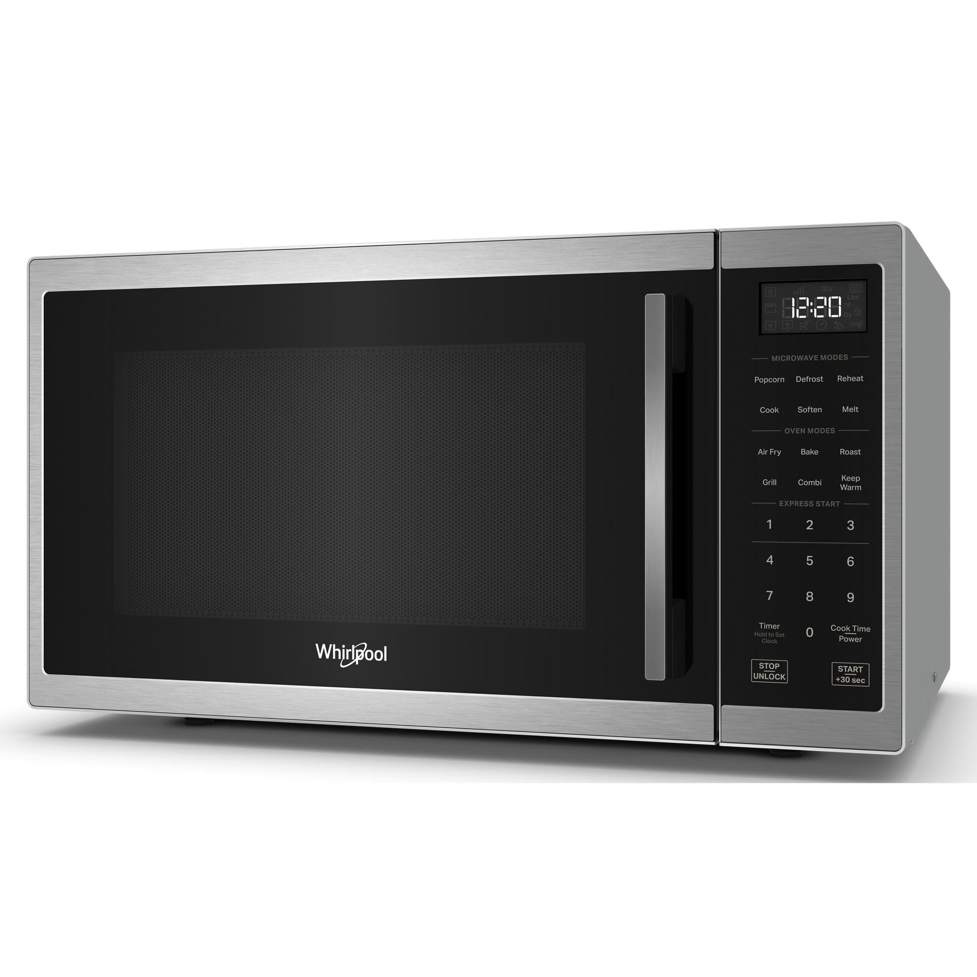 Whirlpool 1-cu ft 1350 -Watt Air Fry Countertop Convection Microwave ( Stainless Steel ), FINAL PRICE: $239.99 + TAX
