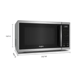 Whirlpool 1-cu ft 1350 -Watt Air Fry Countertop Convection Microwave ( Stainless Steel ), FINAL PRICE: $239.99 + TAX