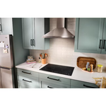 Whirlpool WipeClean 30-in 4 burners Black Induction Cooktop, WCIT6030SB *HD2509, Retail: $1,949.00, FINAL PRICE: $699.99 + TAX