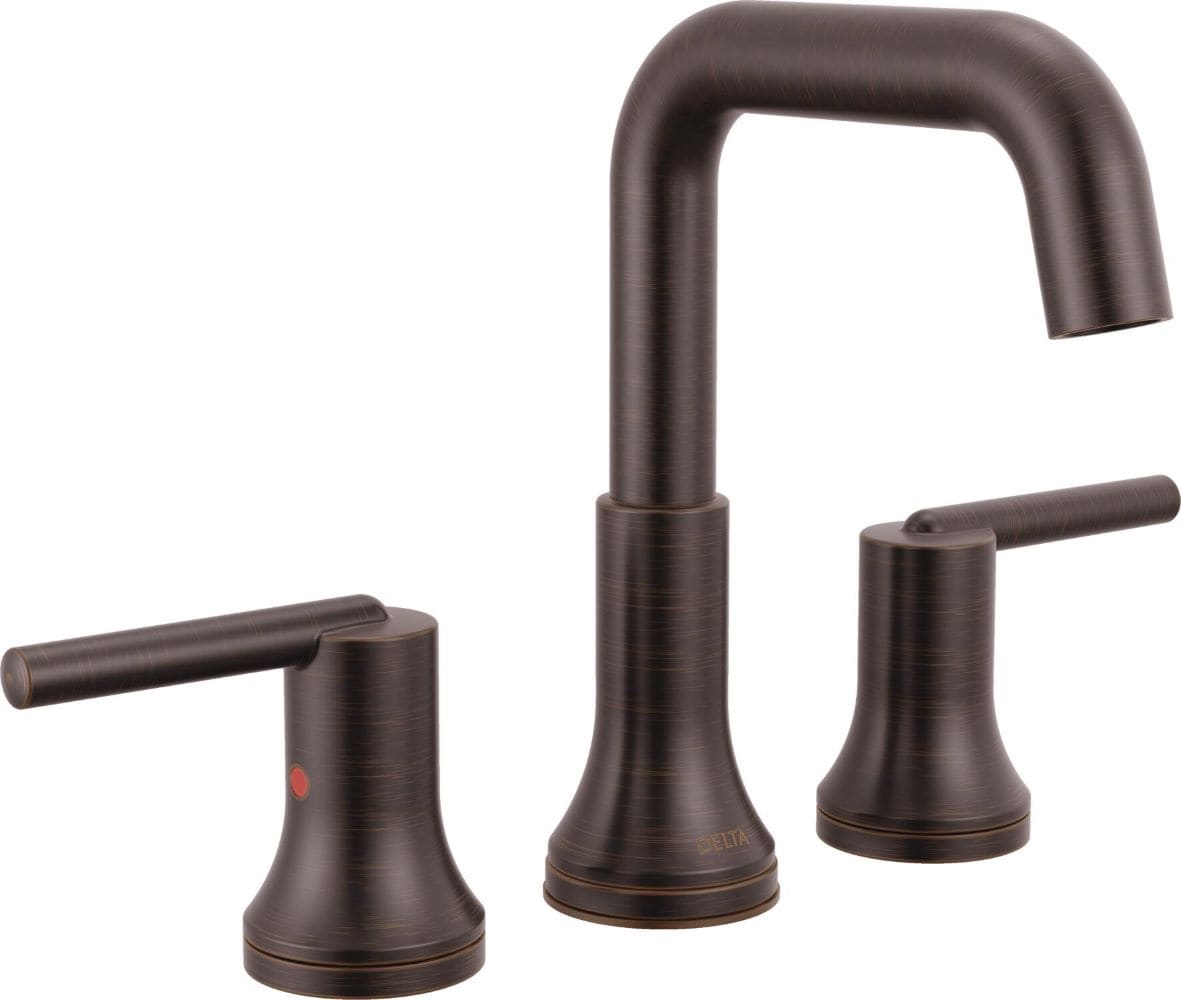 Delta Trinsic Two Handle Widespread Bathroom Faucet in Venetian Bronze, 3554-RBMPU-DST, MRSP: $670, FINAL PRICE: $249.99 + TAX