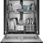 Bosch 100 Series 24-in Top Control Built-in Dishwasher ( Custom Panel Ready ) , PrecisionWash and Extra Dry Option , 48-Decibel