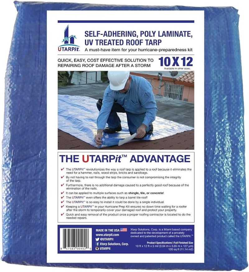 UTARPit 10-ft x 12-ft Polyethylene Tarp, 857583004020