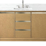 Vera Accent 48-in Single Sink Bathroom Vanity in Natural Oak with Engineered Marble Top, VA8048-NO, CVH48-NO, Retail: $1,299.99, FINAL PRICE: $799.99 + Tax