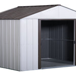 Arrow 10-ft x 8-ft High Point Galvanized steel Metal Storage Shed