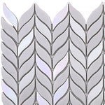 TRENDY PETALS WHITE SF210227 Retail: $21.47/pc, 10.9sf, 11pcs