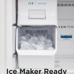 Frigidaire 18.3-cu ft Standard-Depth 30-in Wide Top-Freezer Refrigerator ( White ) Garage Ready