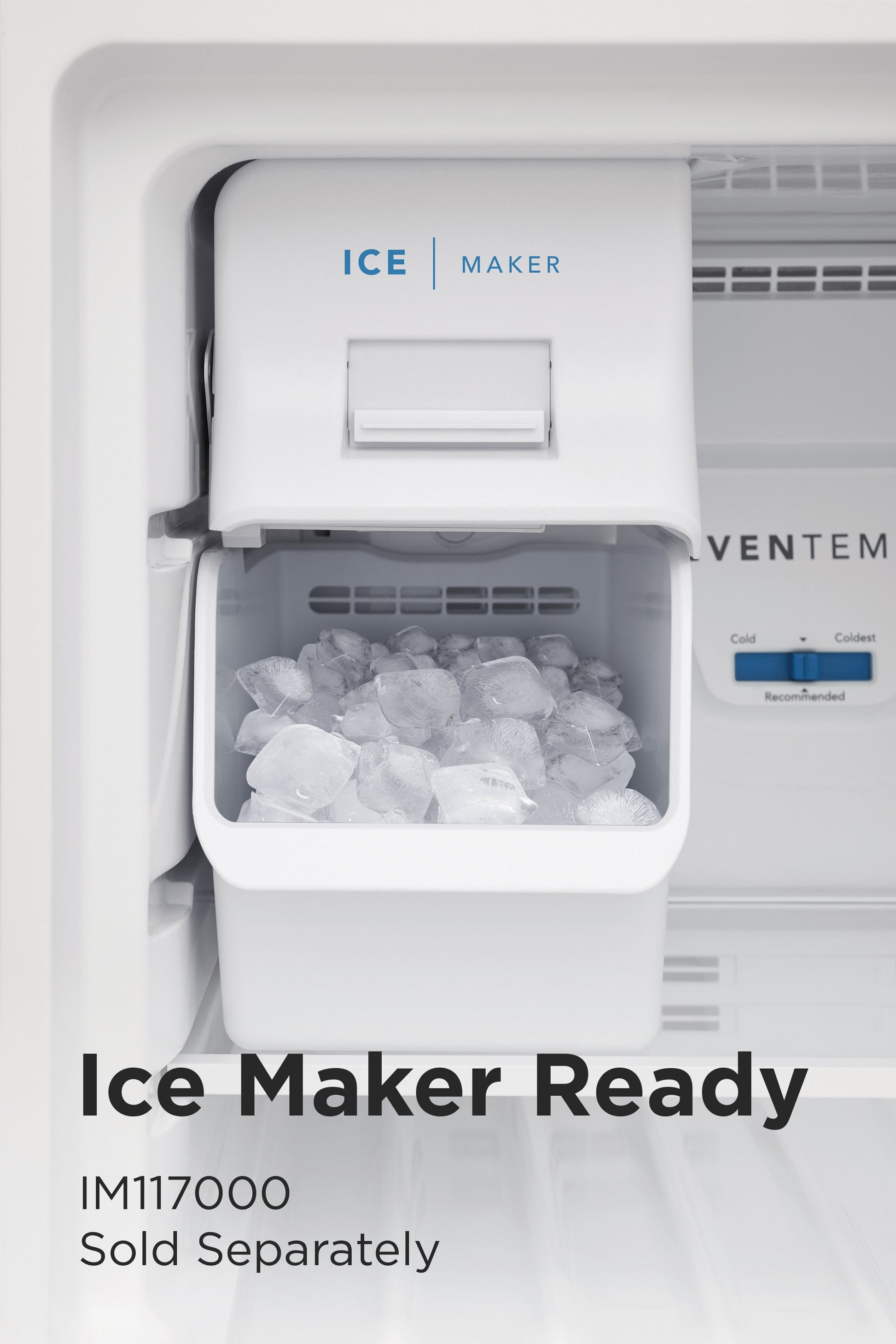 Frigidaire 18.3-cu ft Standard-Depth 30-in Wide Top-Freezer Refrigerator ( White ) Garage Ready