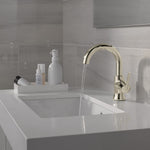 Delta Trinsic Single Handle Bathroom Faucet in Polished Nickel, 559LF-PNMPU, MRSP: $485, FINAL PRICE: $ + TAX