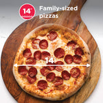 Frigidaire Gallery Stone-Baked Pizza 30-in Glass Top 5 burners 6.2-cu ft Air Fry Convection Oven Slide-In Electric Range (Smudge-Proof Stainless Steel)