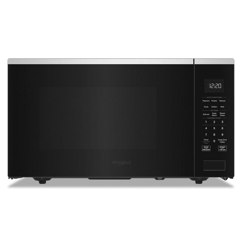 Whirlpool 1.6-cu ft 1200 -Watt Countertop Microwave ( Fingerprint Resistant Stainless Steel