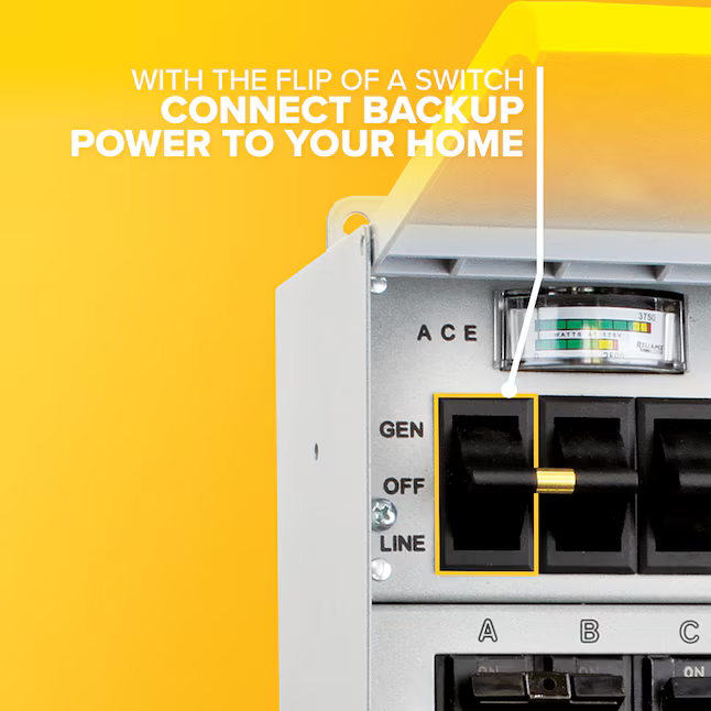 Reliance 30 -Amp ProTran 2 Manual Transfer Switch