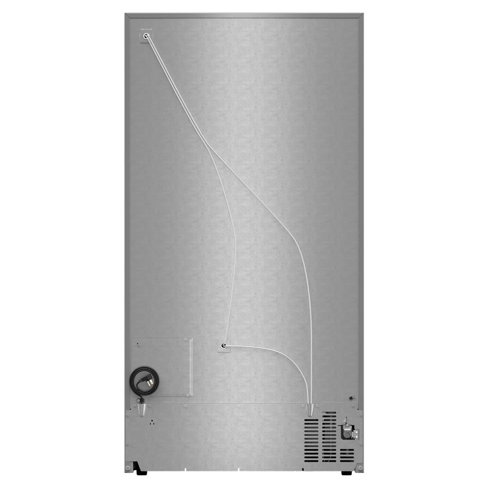 Whirlpool 20.85-cu ft Counter-Depth 36-in Wide Side-by-Side Refrigerator with Ice Maker ,Water and Ice Dispenser ( Fingerprint Resistant Stainless Finish )