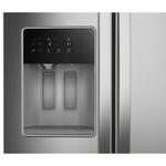 Whirlpool 28.7-cu ft Side-by-Side Refrigerator with Ice Maker Water and Ice Dispenser (Fingerprint Resistant Stainless Finish), WRSF5536RZ/00, Retail: $2,099.00, FINAL PRICE: $999.99 + TAX