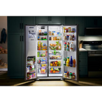 Whirlpool 28.7-cu ft Side-by-Side Refrigerator with Ice Maker Water and Ice Dispenser (Fingerprint Resistant Stainless Finish), WRSF5536RZ/00, Retail: $2,099.00, FINAL PRICE: $999.99 + TAX