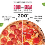 Frigidaire Gallery Stone-Baked Pizza 30-in Glass Top 5 burners 6.2-cu ft Air Fry Convection Oven Slide-In Electric Range (Smudge-Proof Stainless Steel)