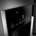 KitchenAid Standard-Depth 25.8-cu ft 5 -Door 36-in Wide French Door Refrigerator with Ice Maker with Water and Ice Dispenser ( Stainless steel )