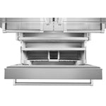 KitchenAid Standard-Depth 25.8-cu ft 5 -Door 36-in Wide French Door Refrigerator with Ice Maker with Water and Ice Dispenser ( Stainless steel )