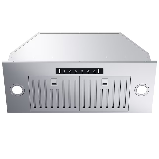 VIKIO 30-in Convertible 900-CFM Stainless Steel Insert Under Cabinet Range Hood with Charcoal Filter, E691-30-F82  RB12-30T  VKARB1230ST VIKB0130S *JR2508, Retail: $299.00, FINAL PRICE: $179.99 + TAX