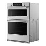 KitchenAid 27 inch Self + Steam Cleaning Air Fry Smart Compatible Microwave Wall Oven Combo ( PrintShield Stainless )