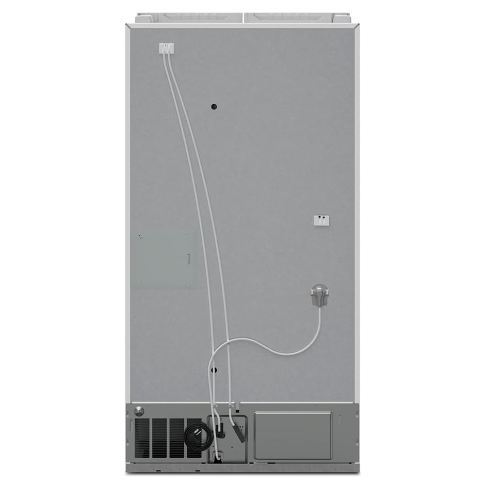 Whirlpool Counter-Depth 20-cu ft 3 -Door 36-in Wide French Door Refrigerator with Ice Maker with Water and Ice Dispenser ( White ) ENERGY STAR Certified