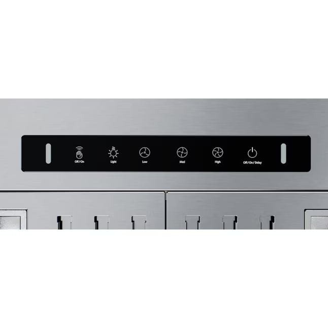 VIKIO 36-in Convertible 780-CFM Recirculating Stainless Steel Insert Under Cabinet Range Hood with Charcoal Filter, IKB01-H *JR2508, Retail: $565.00, FINAL PRICE: $199.99 + TAX