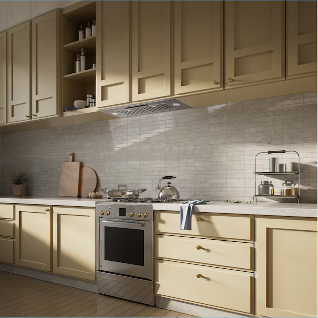VIKIO 36-in Convertible 780-CFM Recirculating Stainless Steel Insert Under Cabinet Range Hood with Charcoal Filter, IKB01-H *JR2508, Retail: $565.00, FINAL PRICE: $199.99 + TAX