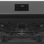 Frigidaire 30-in 5 burners 5.1-cu ft Freestanding Natural Gas Range ( Stainless Steel )