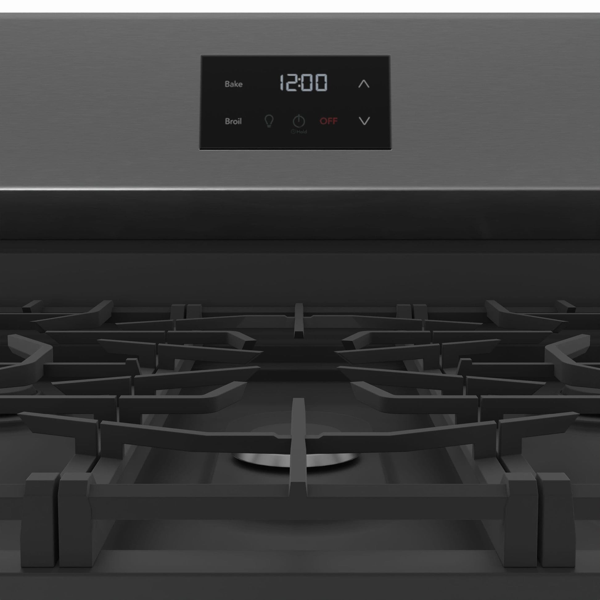 Frigidaire 30-in 5 burners 5.1-cu ft Freestanding Natural Gas Range ( Stainless Steel )