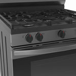 Frigidaire 30-in 5 burners 5.1-cu ft Freestanding Natural Gas Range ( Stainless Steel )