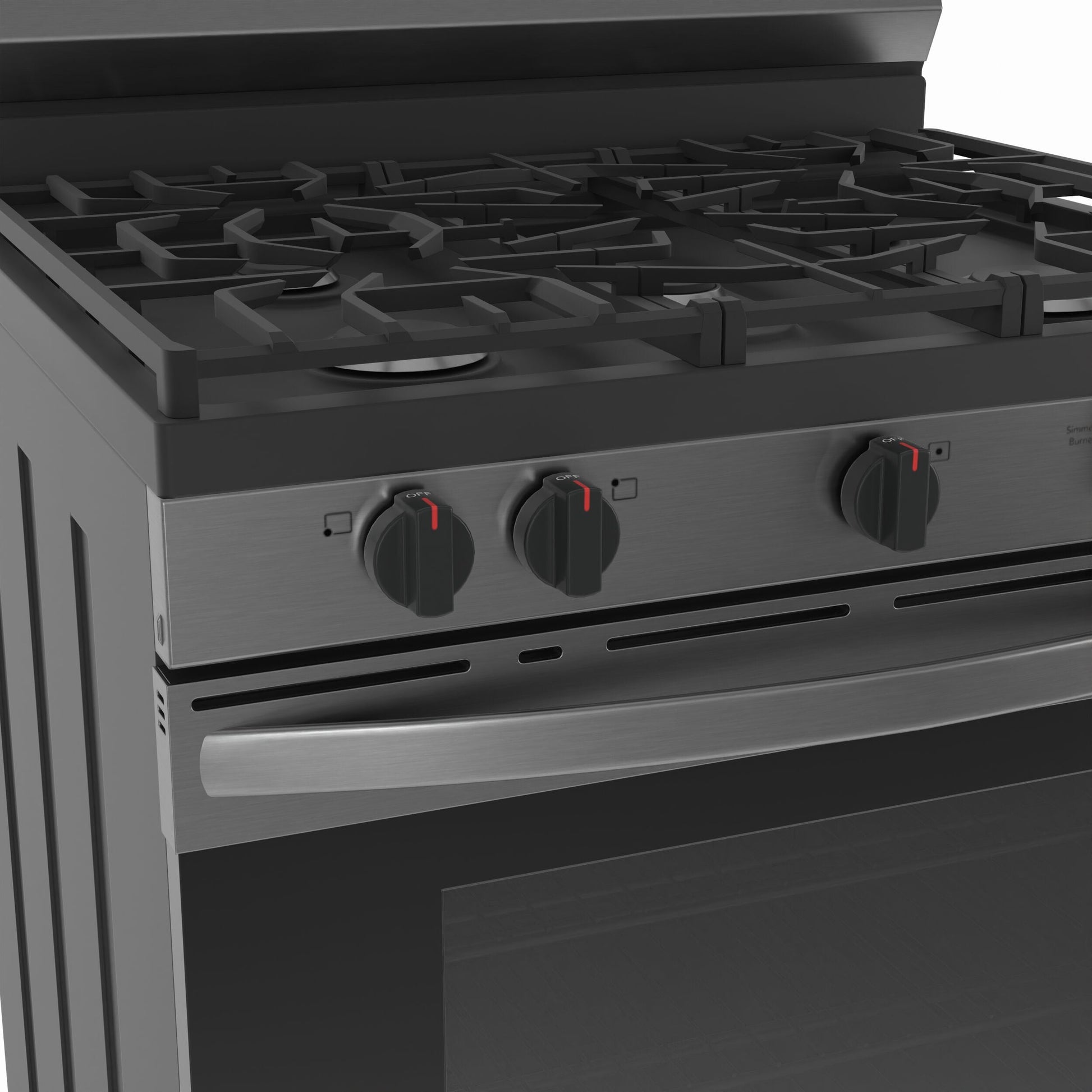 Frigidaire 30-in 5 burners 5.1-cu ft Freestanding Natural Gas Range ( Stainless Steel )