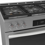 Frigidaire Gallery 36-in 6 burners 4.6-cu ft Air Fry Convection Oven Slide-In Natural Gas Range (