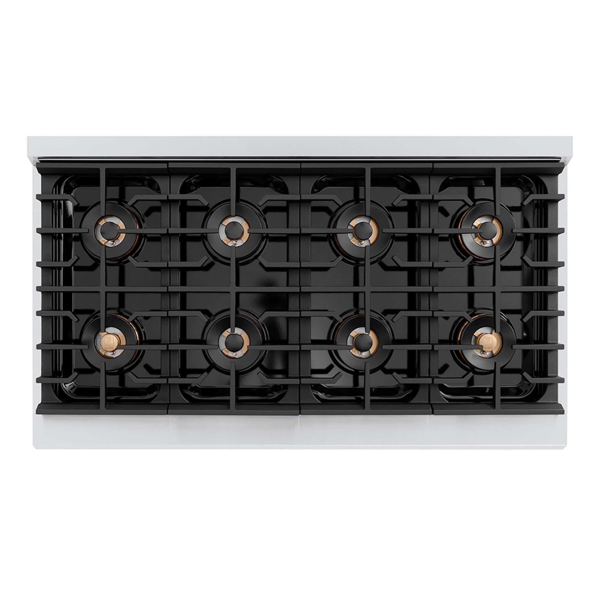 ZLINE KITCHEN & BATH Paramount 48-in 4.2-cu ft / 2.5-cu ft Convection Oven Freestanding Double Oven Dual Fuel Range ( Stainless Steel )