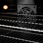 ZLINE KITCHEN & BATH Paramount 48-in 4.2-cu ft / 2.5-cu ft Convection Oven Freestanding Double Oven Dual Fuel Range ( Stainless Steel