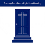 RELIABILT 36-in x 80-in x 4-9/16-in Steel Right-hand inswing Prehung Residential Insulating core Front Door, 5517514, #10124820, FINAL PRICE: $349.99 + TAX
