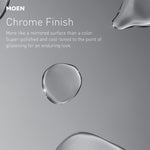 Moen Avri Chrome Widespread 2-handle WaterSense High-arc Commercial/Residential