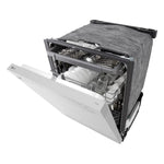 LG 24-in Front Control Built-in Dishwasher ( Printproof Stainless Steel ) With Third Rack,