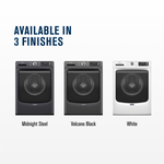 Maytag Pet Pro High Efficiency Stackable Large ( 5-cu ft ) Front Load Washer ( Midnight Steel )