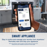 Maytag Pet Pro High Efficiency Stackable Large ( 5-cu ft ) Front Load Washer ( Midnight Steel )