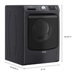 Maytag Pet Pro High Efficiency Stackable Large ( 5-cu ft ) Front Load Washer ( Midnight Steel )