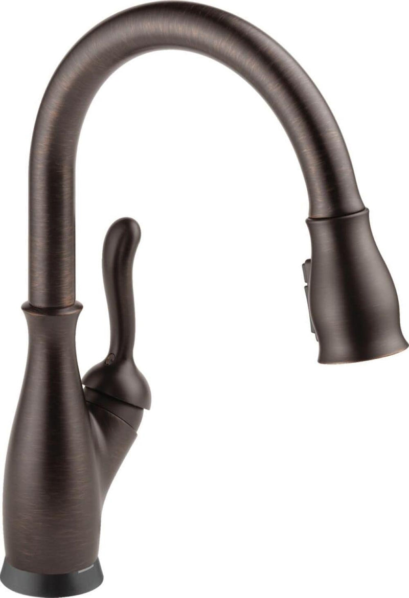 Delta Leland VoiceIQ Kitchen Faucet with Touch2O Technology with Touchless Technology in Venetian Bronze, 9178TLV-RB-DST, MRSP: $849.70, FINAL PRICE: $399.99 + TAX