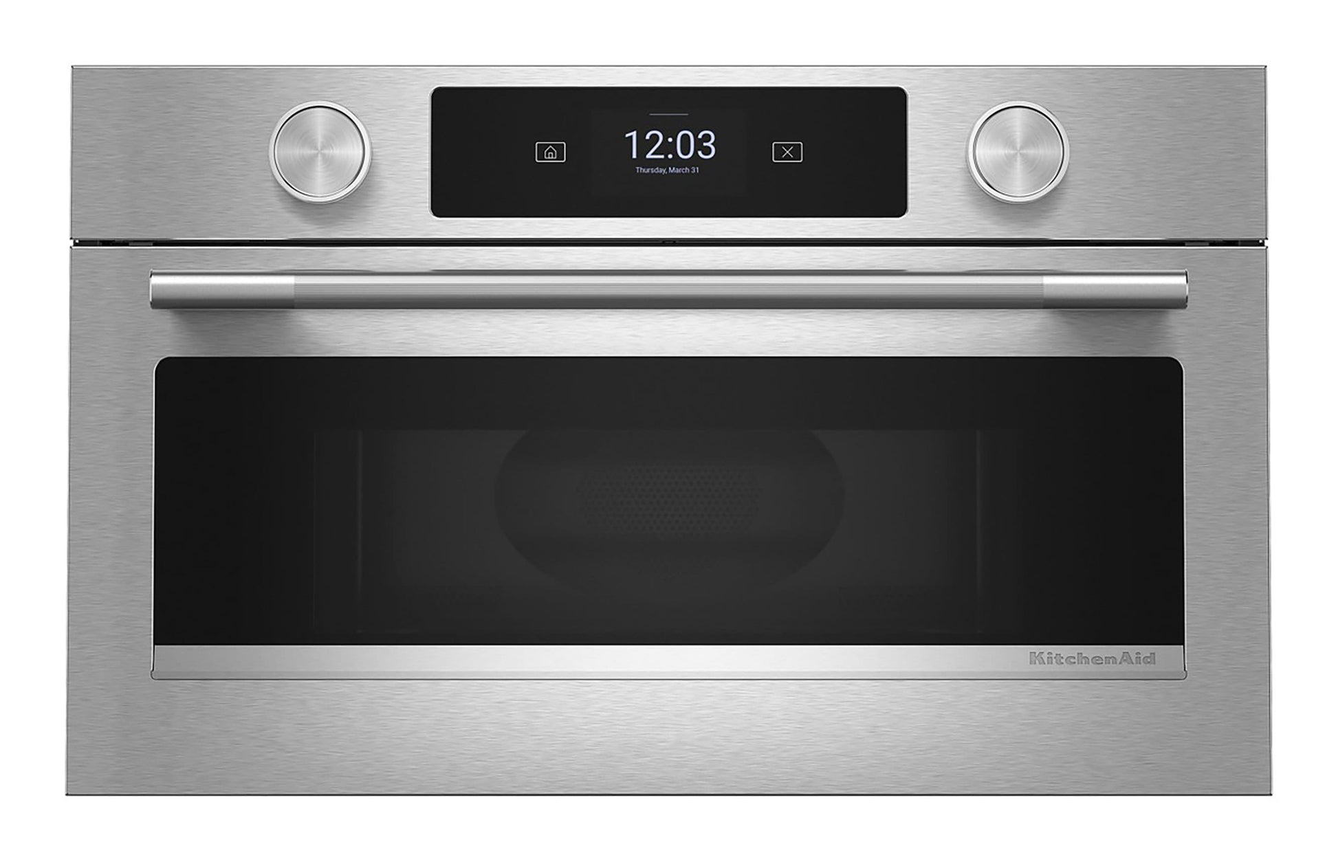 KitchenAid 1.4-cu ft 900 -Watt 27-in Air Fry Built-In Microwave ( PrintShield Stainless )