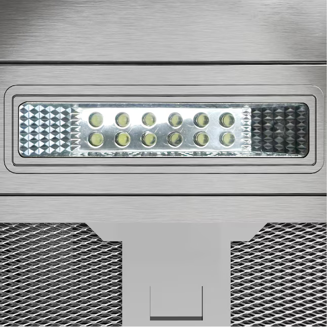 VIKIO 30-in Ductless 800-CFM Recirculating Stainless Steel Insert Under Cabinet Range Hood with Charcoal Filter, E690-30-M17  RB10-30 HB0130AH *JR2508, Retail: $308.99, FINAL PRICE: $159.99 + TAX