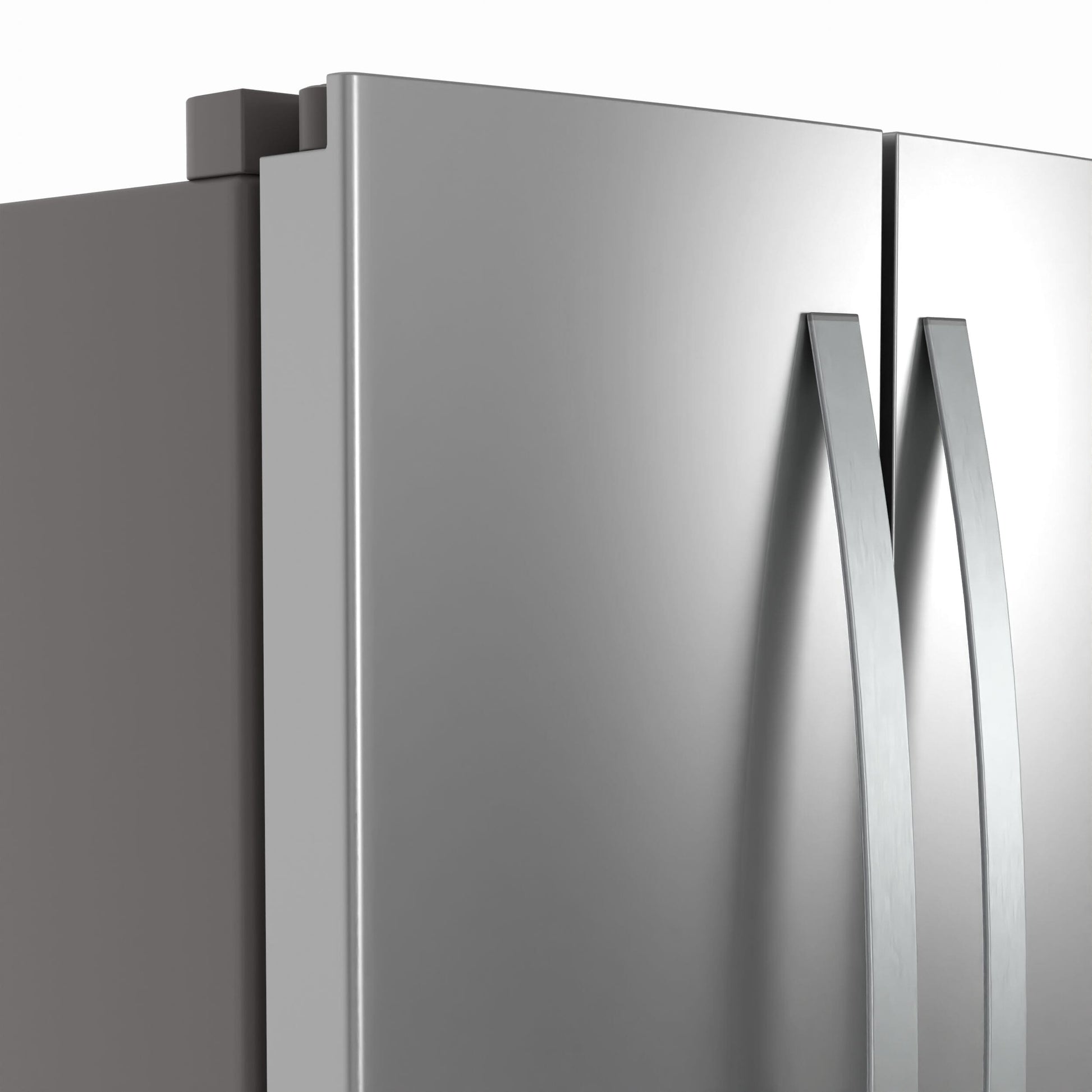 Whirlpool Standard-Depth 22.1-cu ft 3 -Door 35-in Wide French Door Refrigerator with Water Dispenser ( Stainless Steel ) ENERGY STAR Certified
