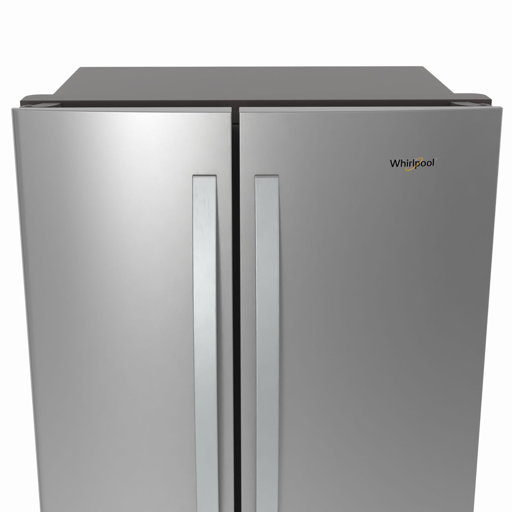 Whirlpool Standard-Depth 22.1-cu ft 3 -Door 35-in Wide French Door Refrigerator with Water Dispenser ( Stainless Steel ) ENERGY STAR Certified