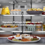 KitchenAid Standard-Depth 27-cu ft 3-Door 36-in French Door Refrigerator with Water and Ice Dispenser (Black), KRFF577KBS/03 *JR2511, Retail: $3,799.00, FINAL PRICE: $1,799.99 + TAX