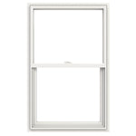 JELD-WEN V-2500 29.5-in x 47.5-in Vinyl New Construction White Single Hung Window